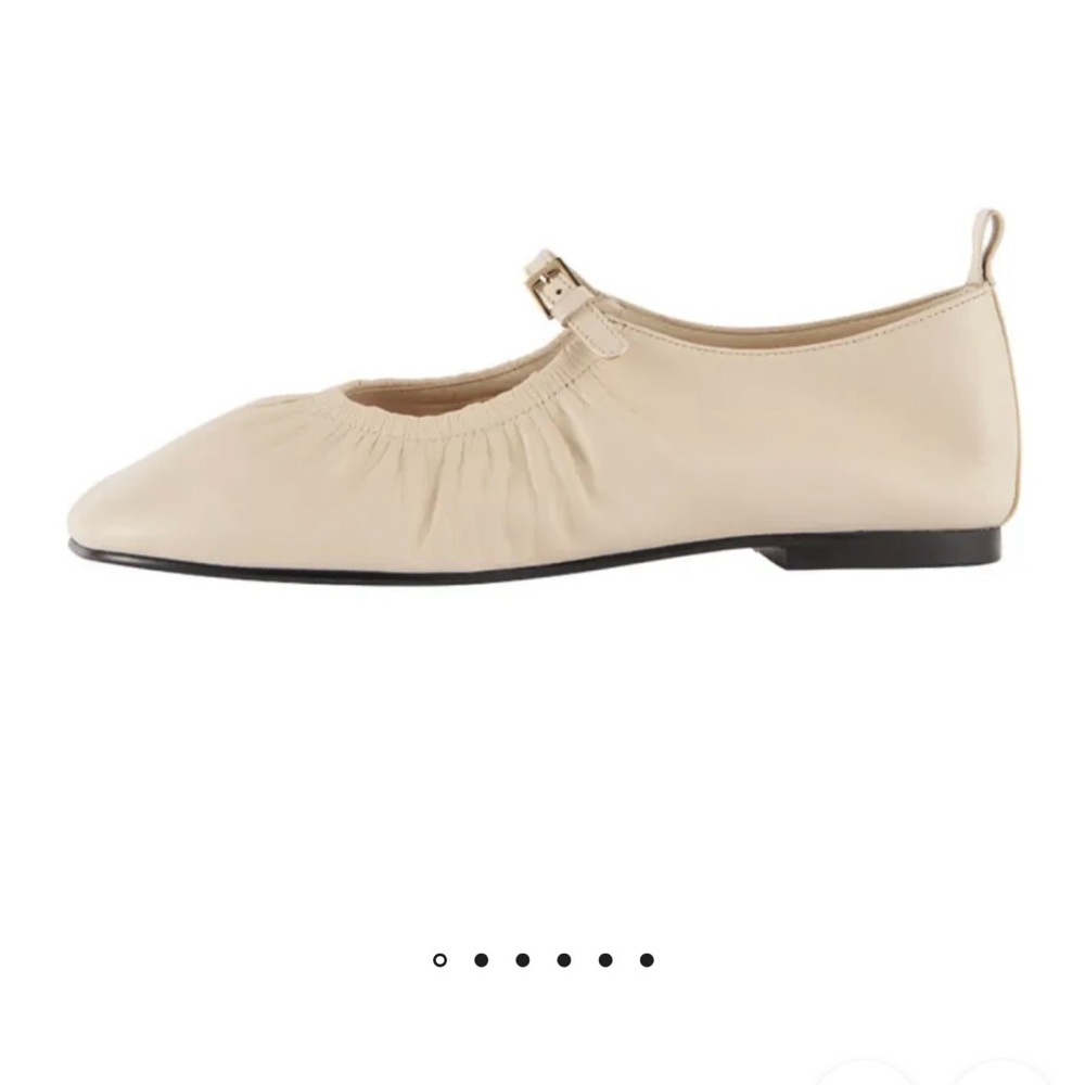 Reike Nen Cream Ballet Flats w strap 37 SOLD OUT EVERYWHERE!! EEUUCC
